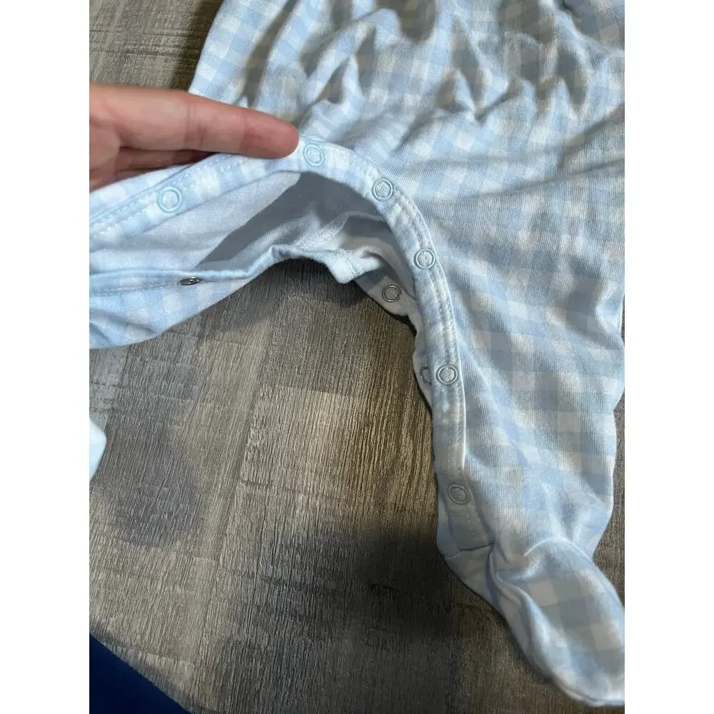 7 For All Mankind Baby Pajamas Footed coverall Size 0-3 M